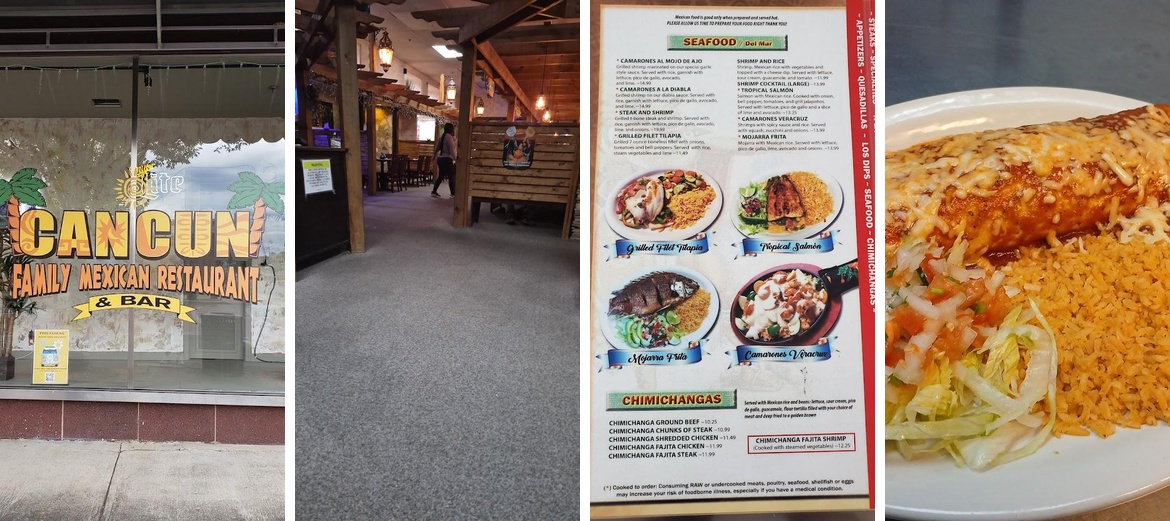 Cancun Family Mexican Restaurant Menu