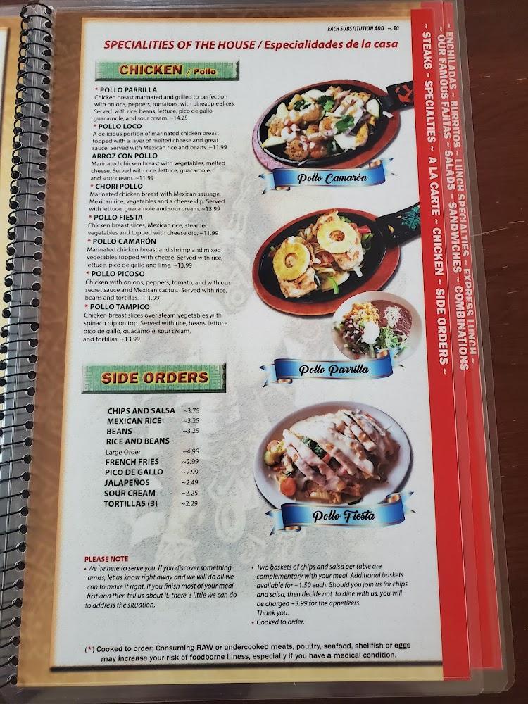 Cancun Family Mexican Restaurant Menu image 3